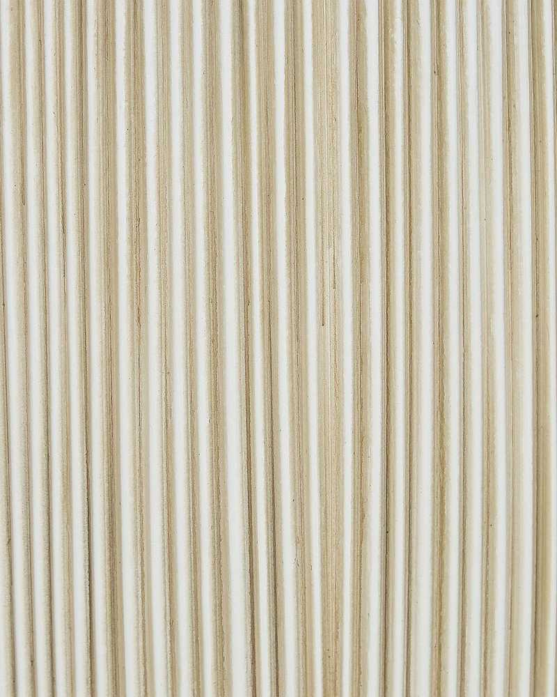 Beliani Gėlių vazonas CHIOS 37 cm smėlio spalvos