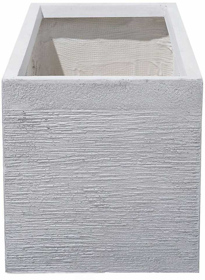 Beliani Vazonas MYRA 60 cm Baltas