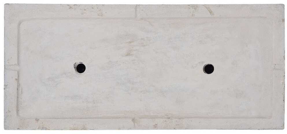 Beliani Vazonas MYRA 80 cm, baltas