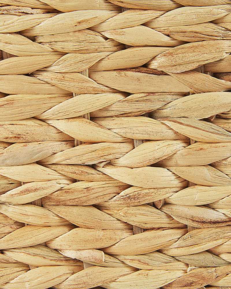 Beliani Gėlių vazonas KAWALA 80 cm smėlio spalvos