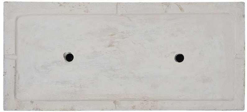 Beliani Vazonas MYRA 60 cm Baltas