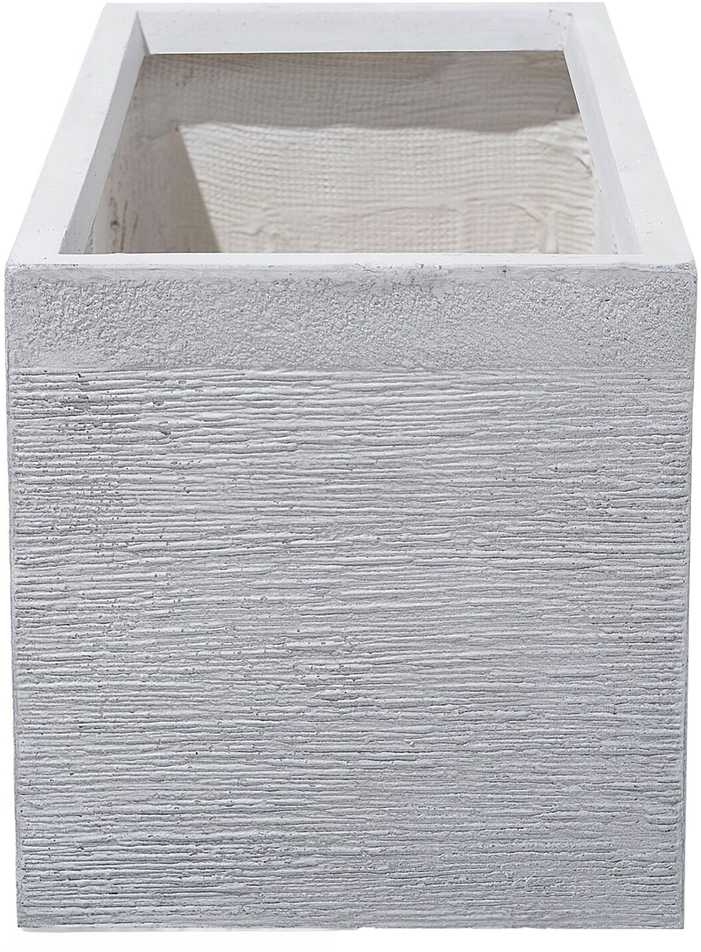 Beliani Vazonas MYRA 60 cm Baltas