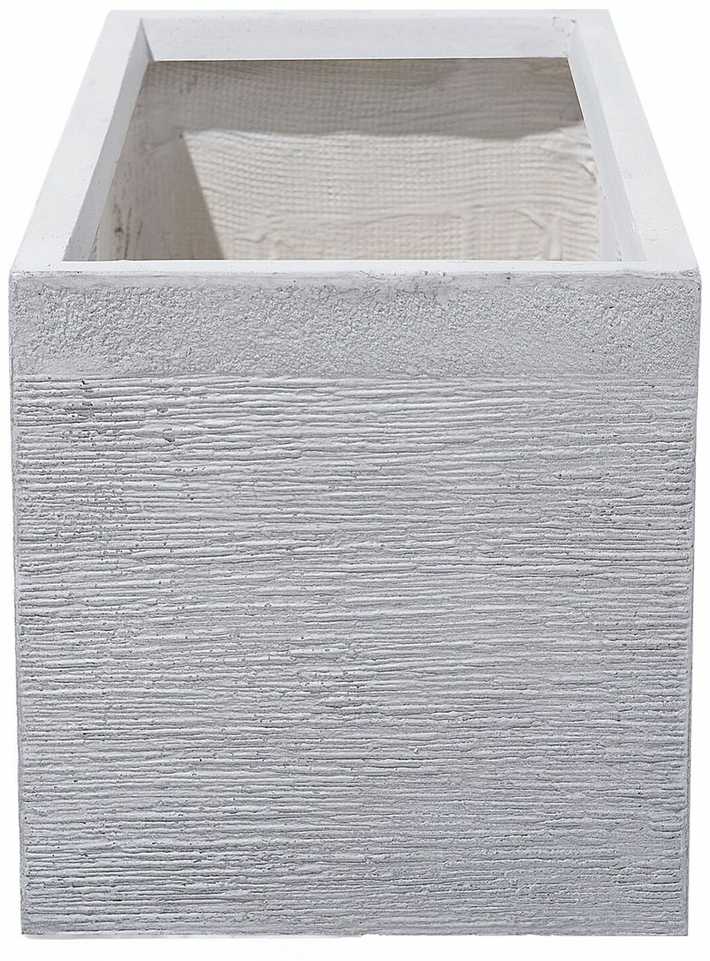 Beliani Vazonas MYRA 60 cm Baltas