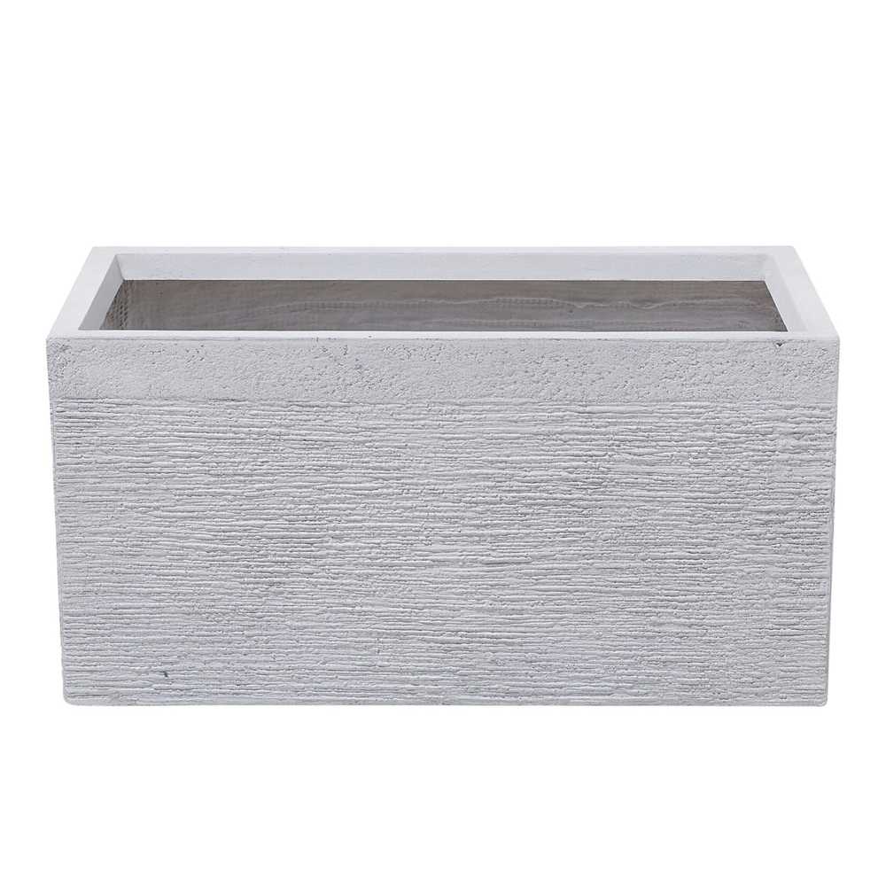 Beliani Vazonas MYRA 60 cm Baltas
