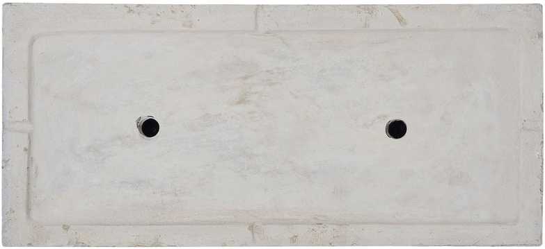 Beliani Vazonas MYRA 60 cm Baltas