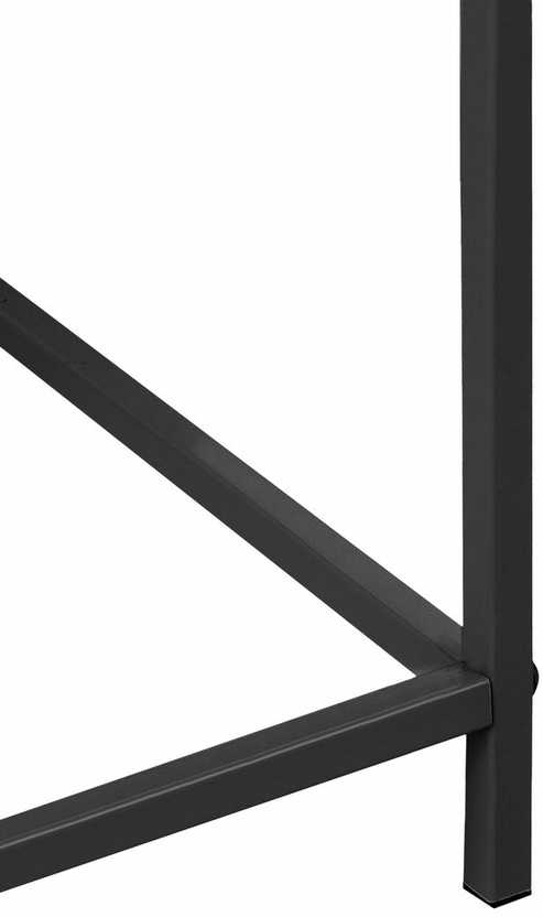 Beliani Vazonas ant kojelių TAPIEN metalinis 70 cm juodas
