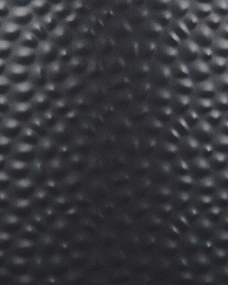 Beliani Gėlių stovas LEIKA 29 cm juodas metalinis
