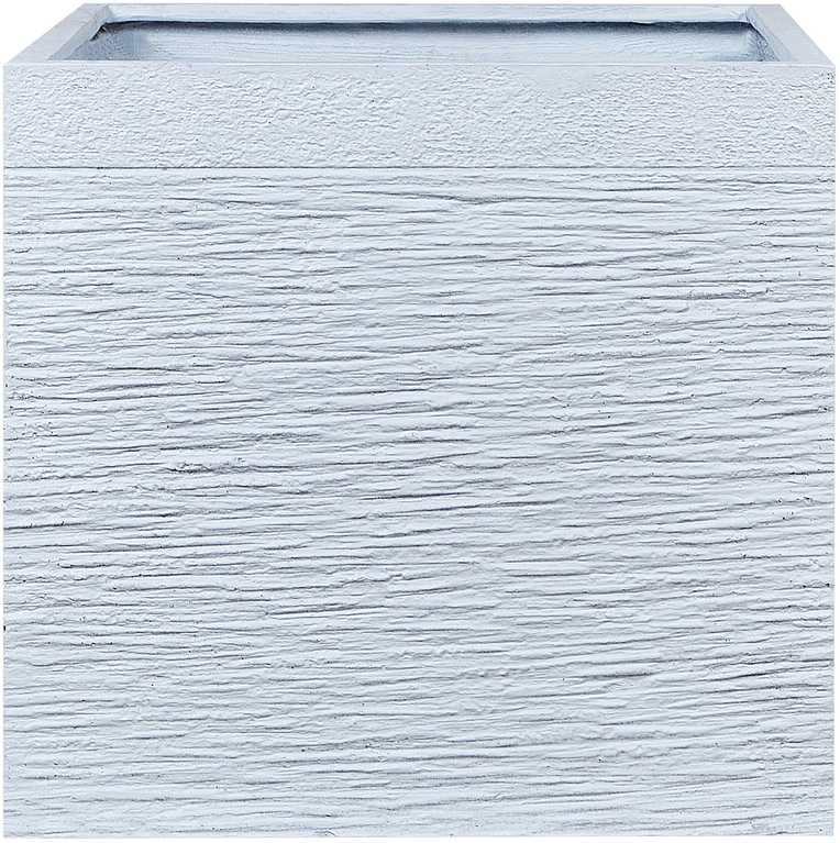 Beliani Vazonas PAROS 50 cm baltas