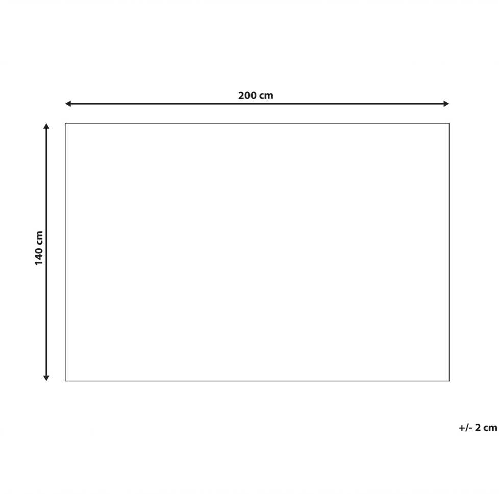 Beliani Kilimas KARGI pilkas 140 x 200 cm