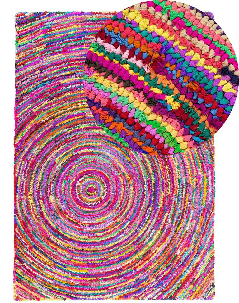 Beliani Kilim MALATYA Spalvotas 140 x 200 cm