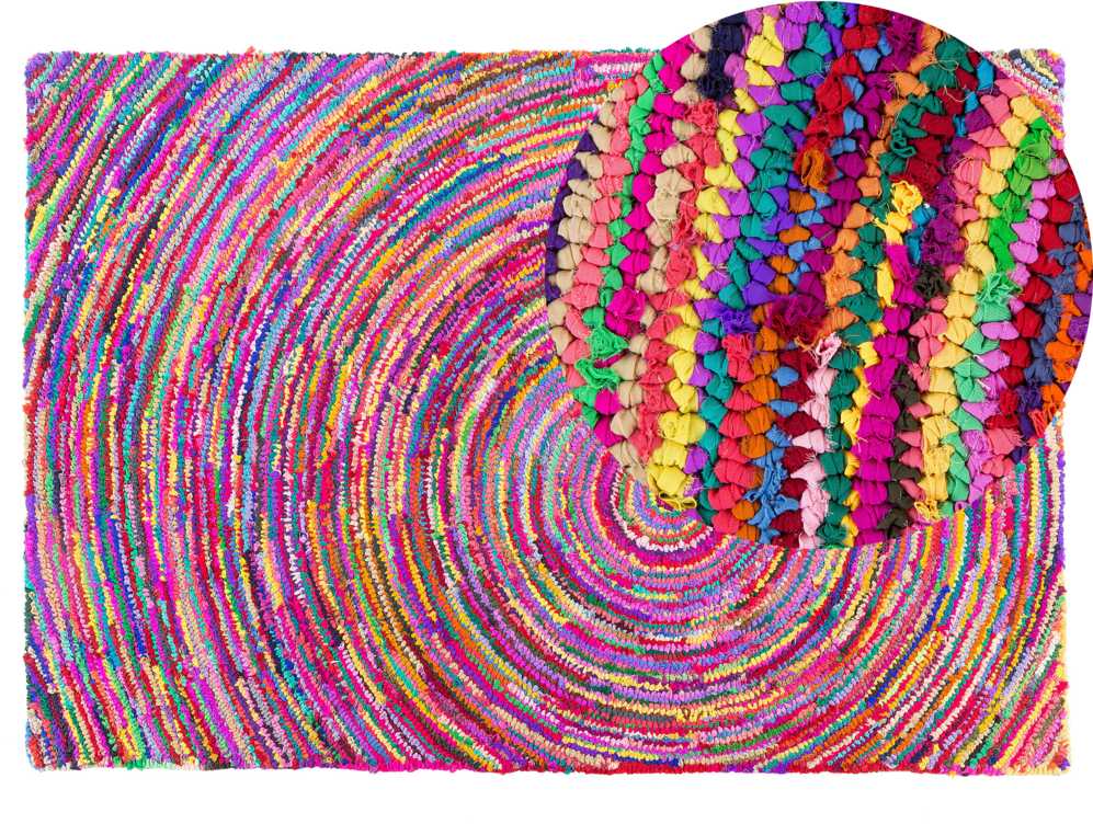 Beliani Kilim MALATYA Spalvotas 140 x 200 cm