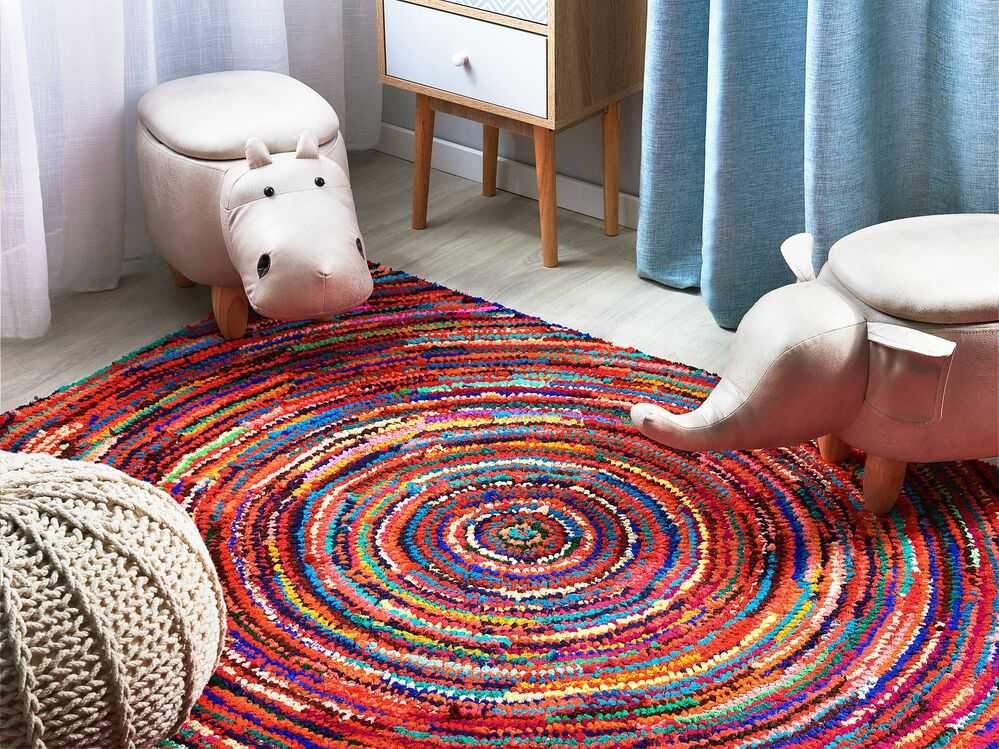 Beliani Kilim MALATYA Spalvotas 140 x 200 cm