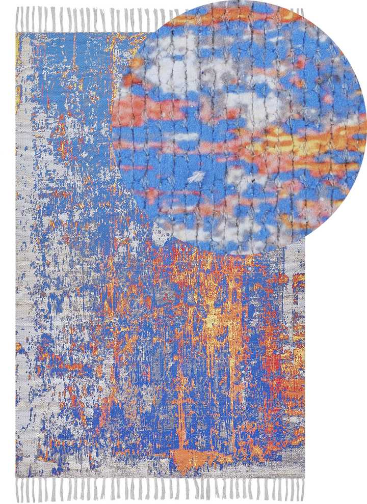 Beliani Kilimas ACARLAR smėlio spalvos 150 x 230 cm