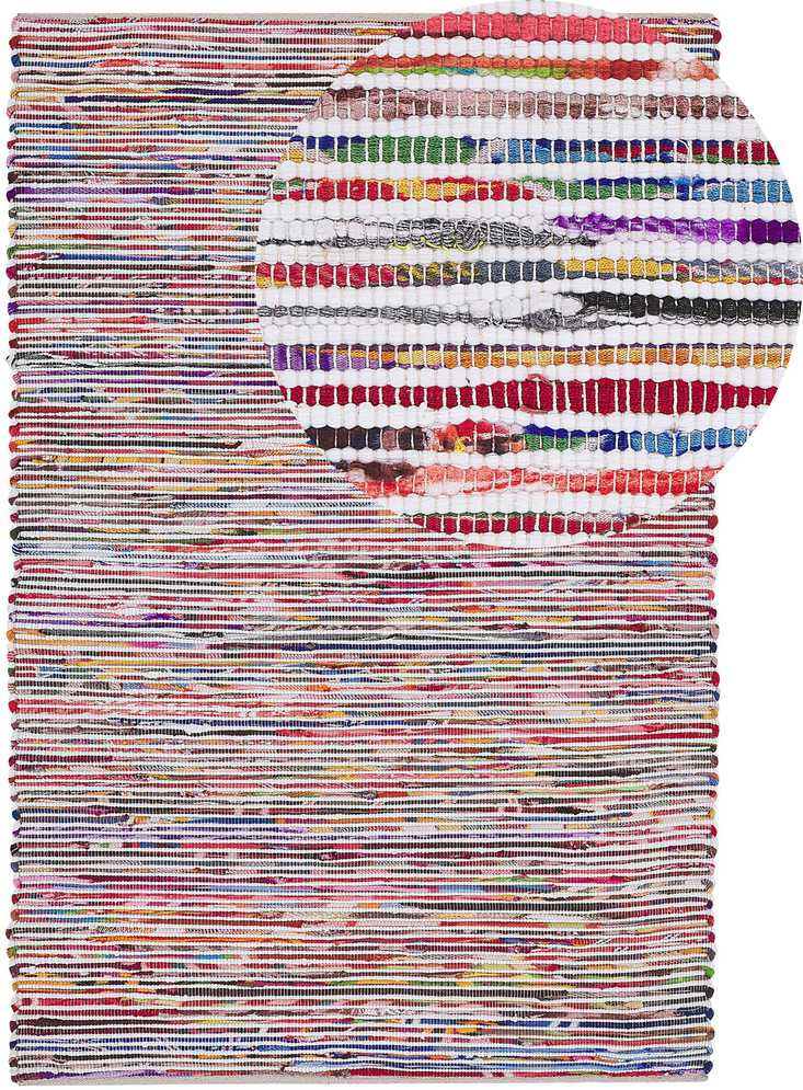 Beliani Kilimas BARTIN baltas 160 x 230 cm