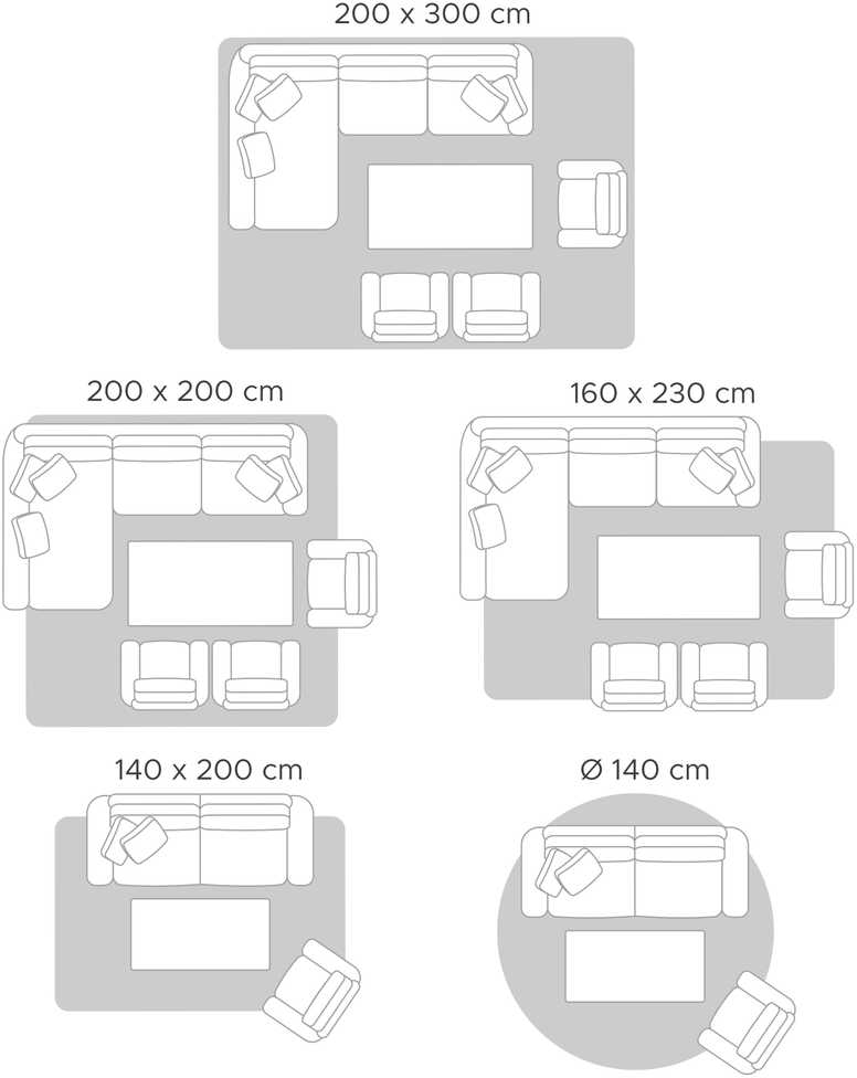 Beliani Kilimas BALLICA pilkas 160 x 230 cm