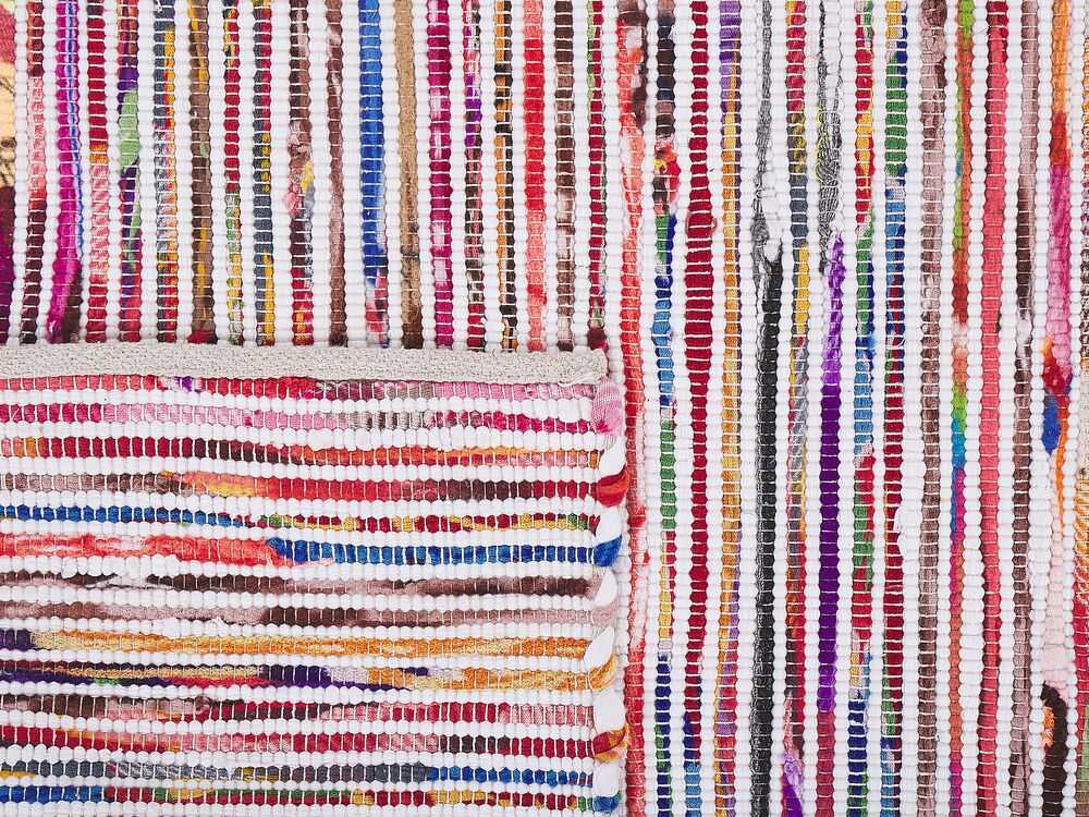 Beliani Kilimas BARTIN baltas 160 x 230 cm