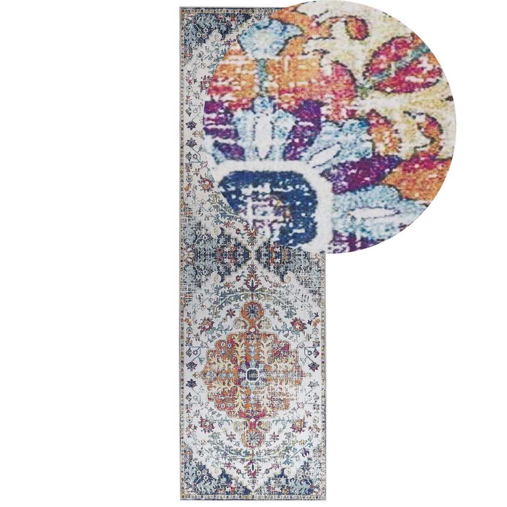 Beliani Kiliminis ENAYAM spalvotas 60 x 200 cm