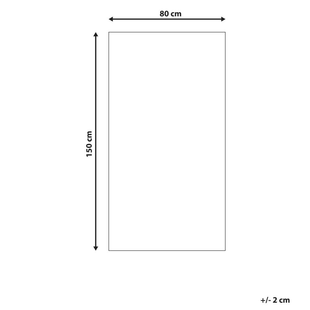 Beliani Kilimas KARTEPE spalvotas 80 x 150 cm