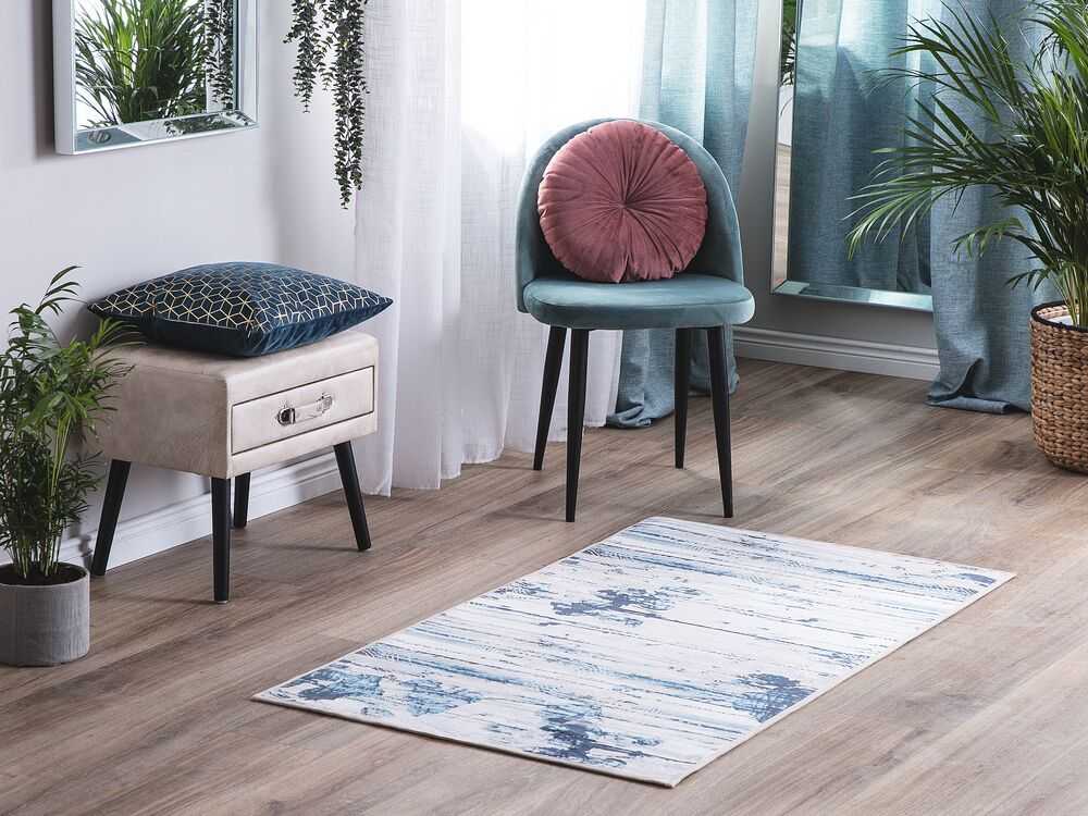 Beliani Kilimas BURDUR mėlynas 80 x 150 cm