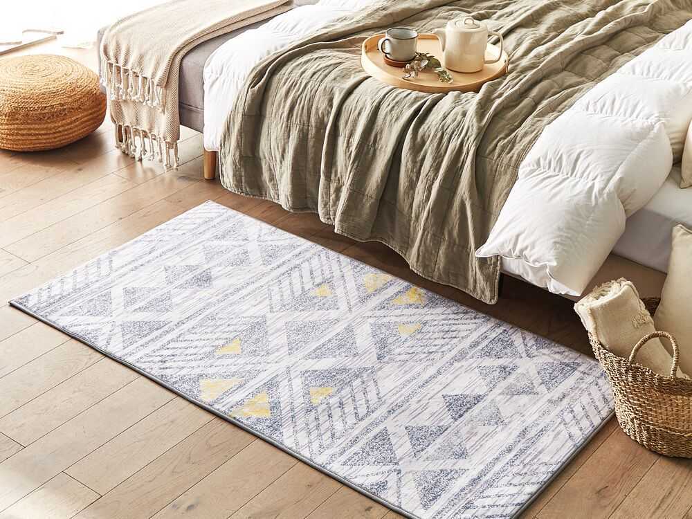 Beliani Kilimas KARGI pilkas 80 x 150 cm
