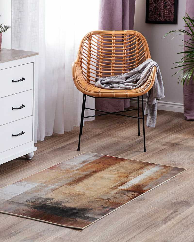 Beliani Kilimas TRABZON rudas 80 x 150 cm