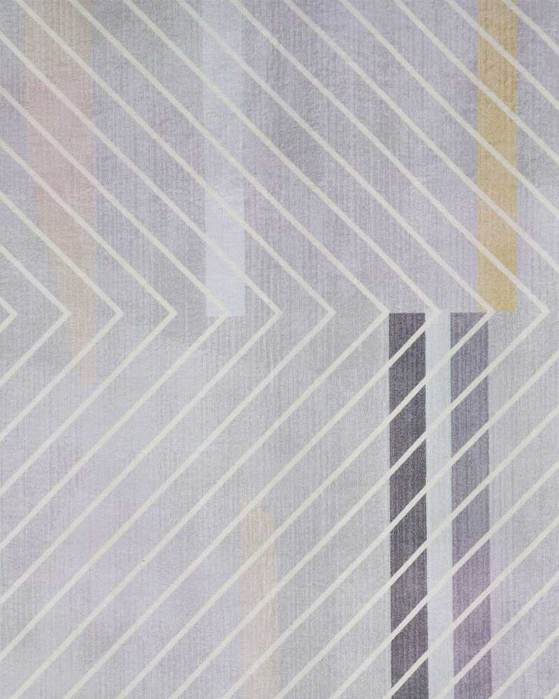 Beliani Kilimas ERGENLI pilkas 80 x 150 cm