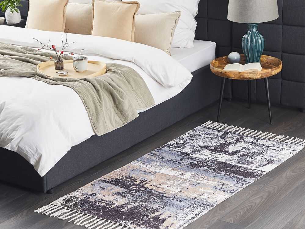 Beliani Kilimas KONAKLI smėlio spalvos 80 x 150 cm