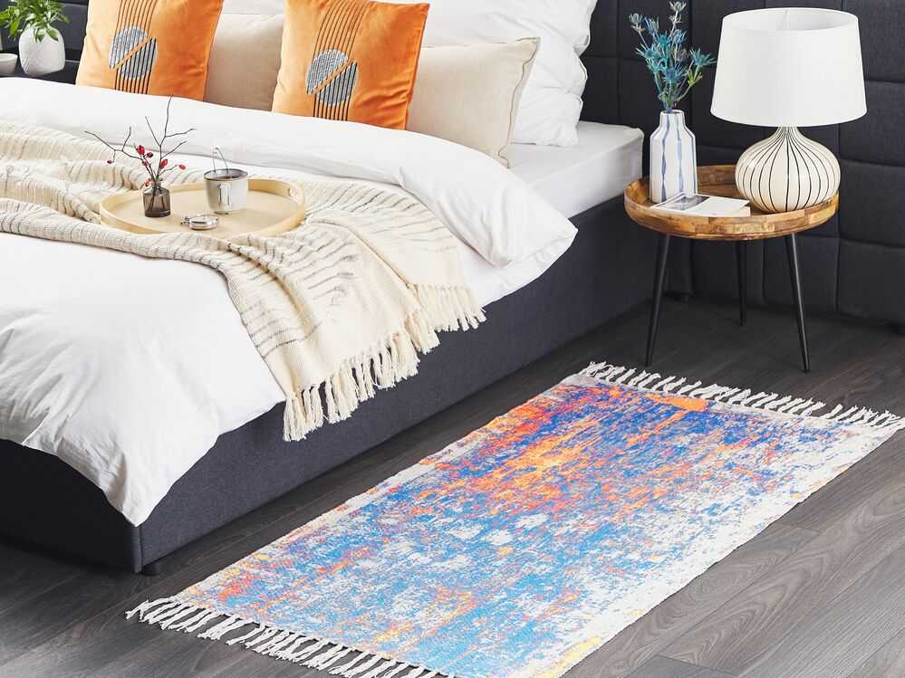 Beliani Kilimas ACARLAR smėlio spalvos 80 x 150 cm