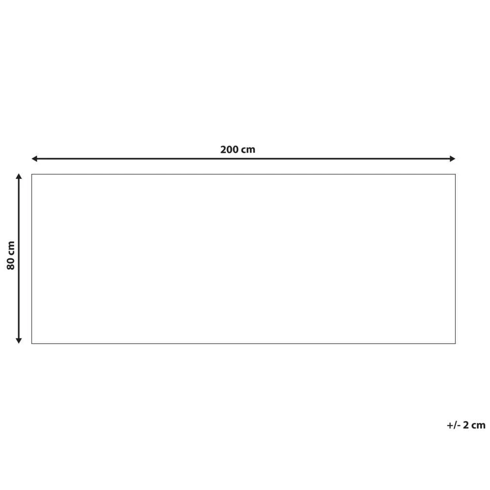 Beliani Kilimas ENAYAM spalvotas 80 x 200 cm