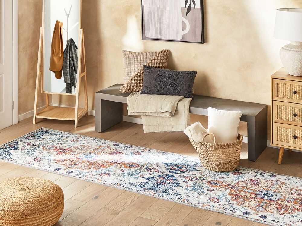 Beliani Kilimas ENAYAM spalvotas 80 x 300 cm