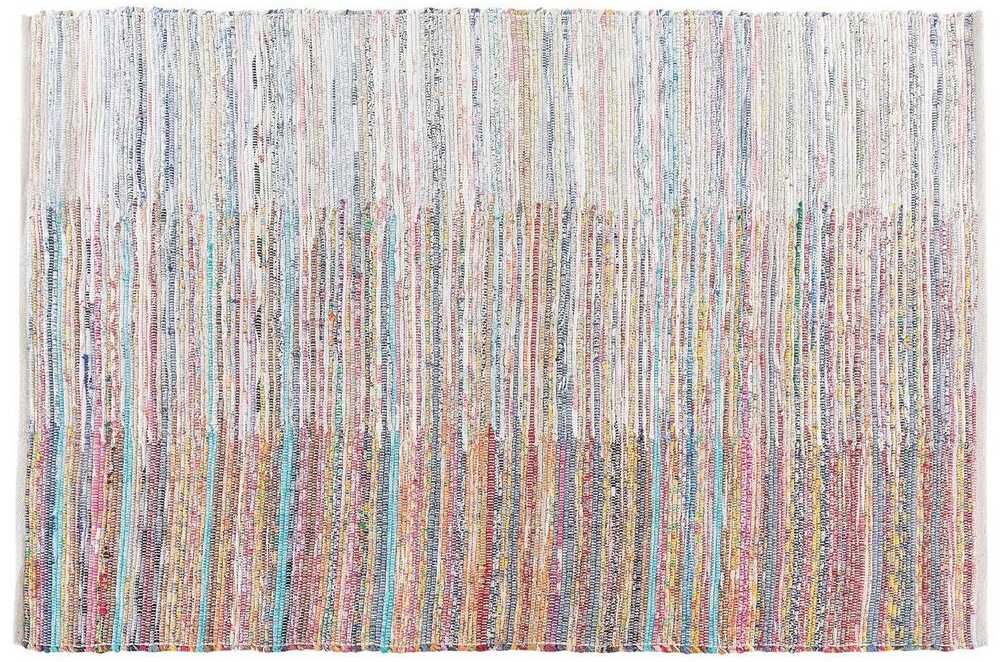 Beliani Kilimas MERSIN spalvotas 140 x 200 cm medvilninis