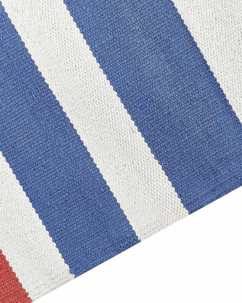 Beliani Kilimas VARSER spalvotas 80 x 300 cm medvilninis Kilim