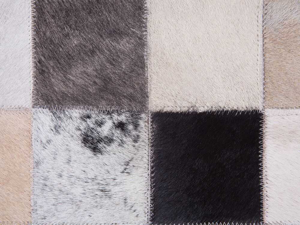 Beliani Kilimas RIZE spalvingas 160 x 230 cm natūrali oda