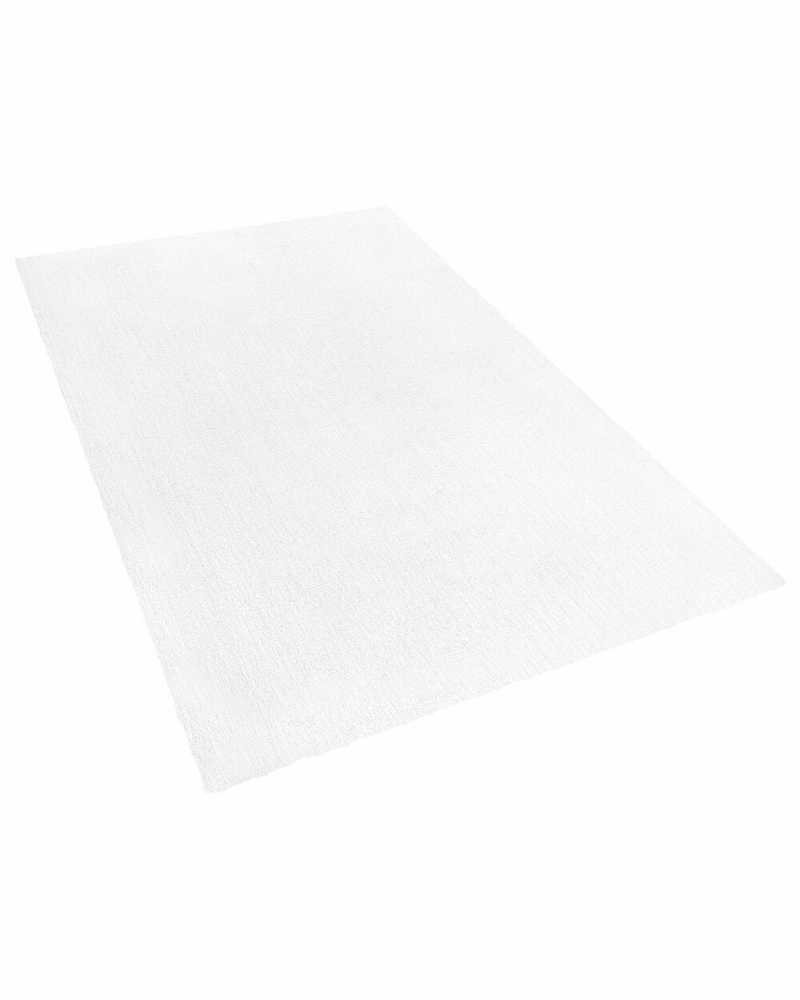 Beliani Shaggy kilimas DEMRE, baltas, 140 x 200 cm