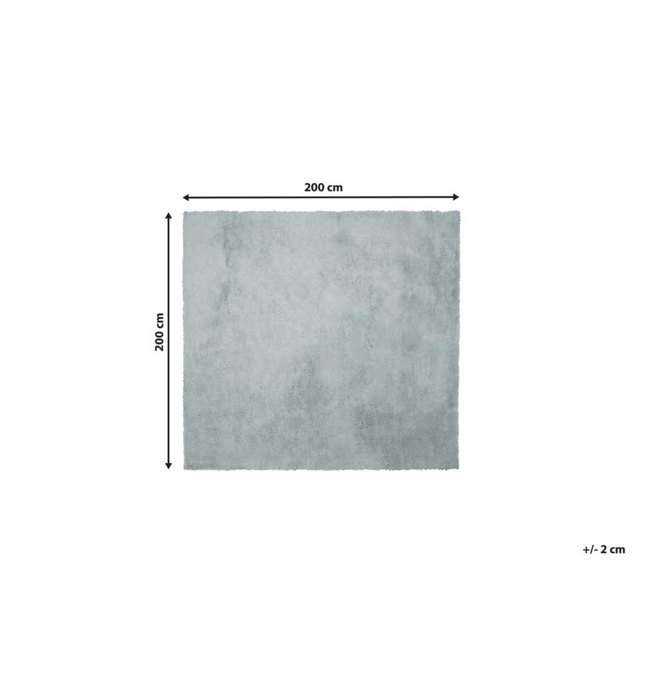 Beliani Shaggy kilimas EVREN žalias 200 x 200 cm