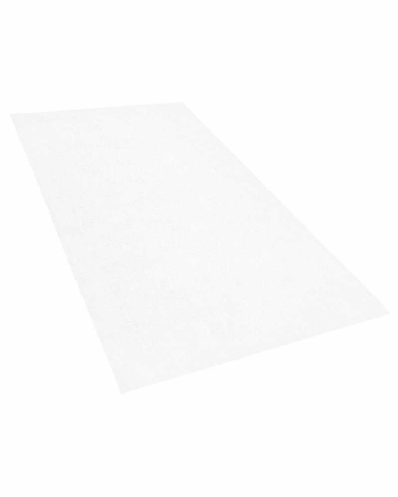 Beliani Shaggy kilimas DEMRE Baltas 80 x 150 cm