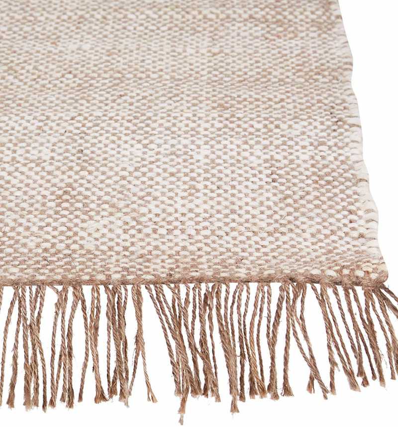 Beliani SAMLAR kilimas rudas 160 x 230 cm džiutas