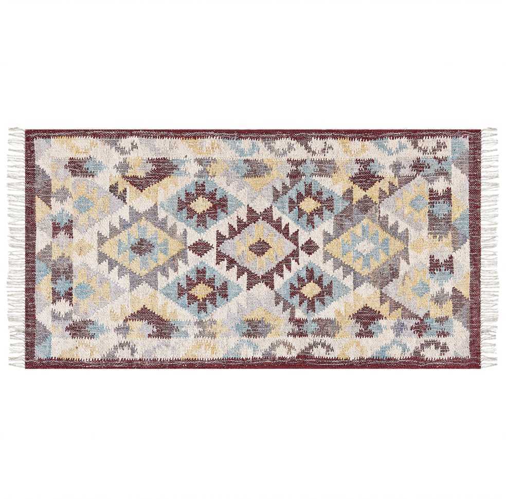 Beliani Kiliminis FENER spalvotas 80 x 150 cm džiutas