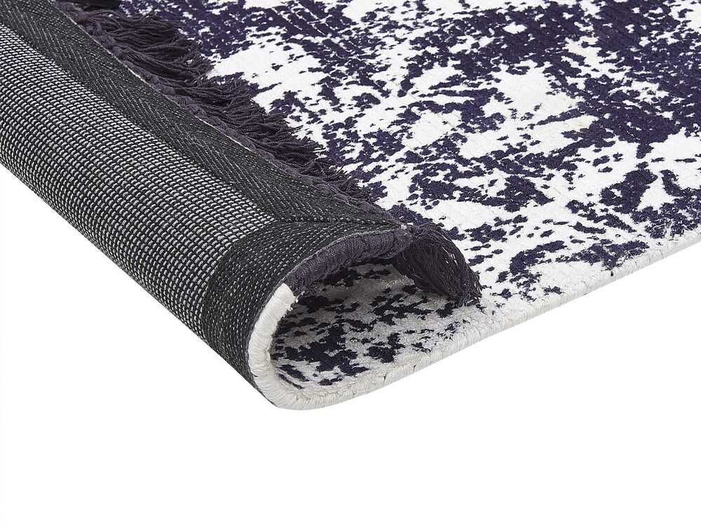 Beliani Kilimas AKARSU, violetinis, 80 x 150 cm, viskozė
