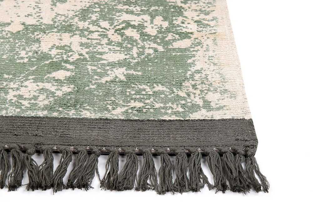 Beliani Kilimas AKARSU žalias 80 x 150 cm viskozė