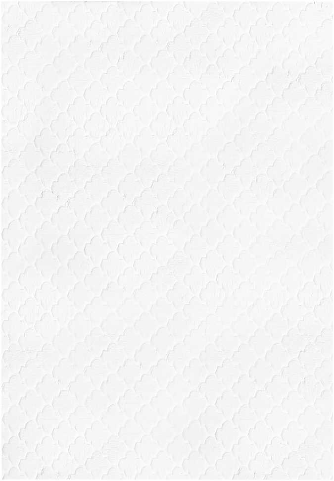 Beliani Dirbtinio kailio kilimas GHARO baltas 160 x 230 cm