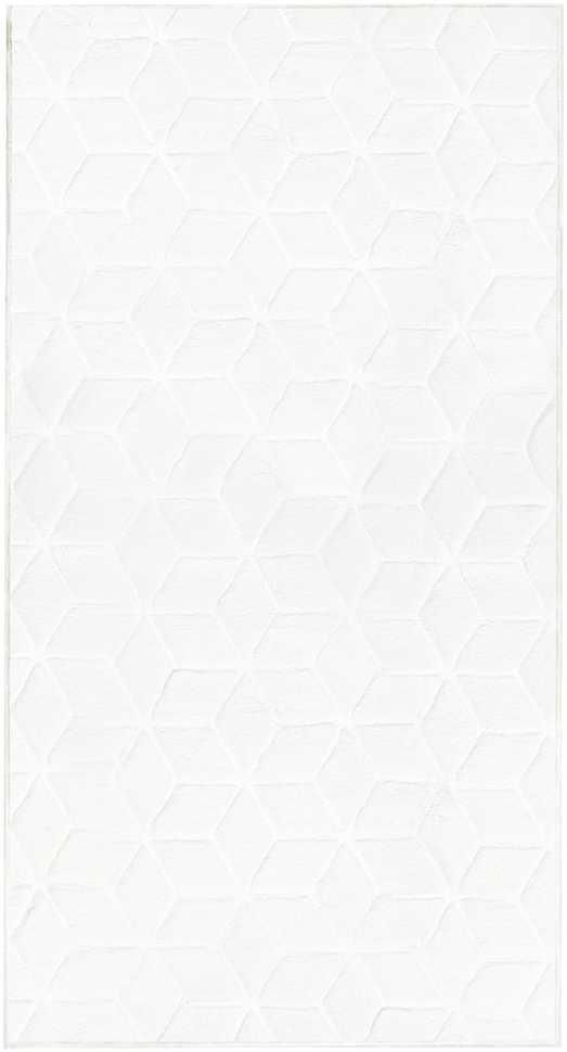 Beliani Dirbtinio kailio kilimas THATTA Baltas 80 x 150 cm