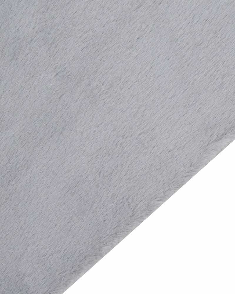 Beliani Dirbtinio kailio kilimas MIRPUR pilkas 80 x 150 cm