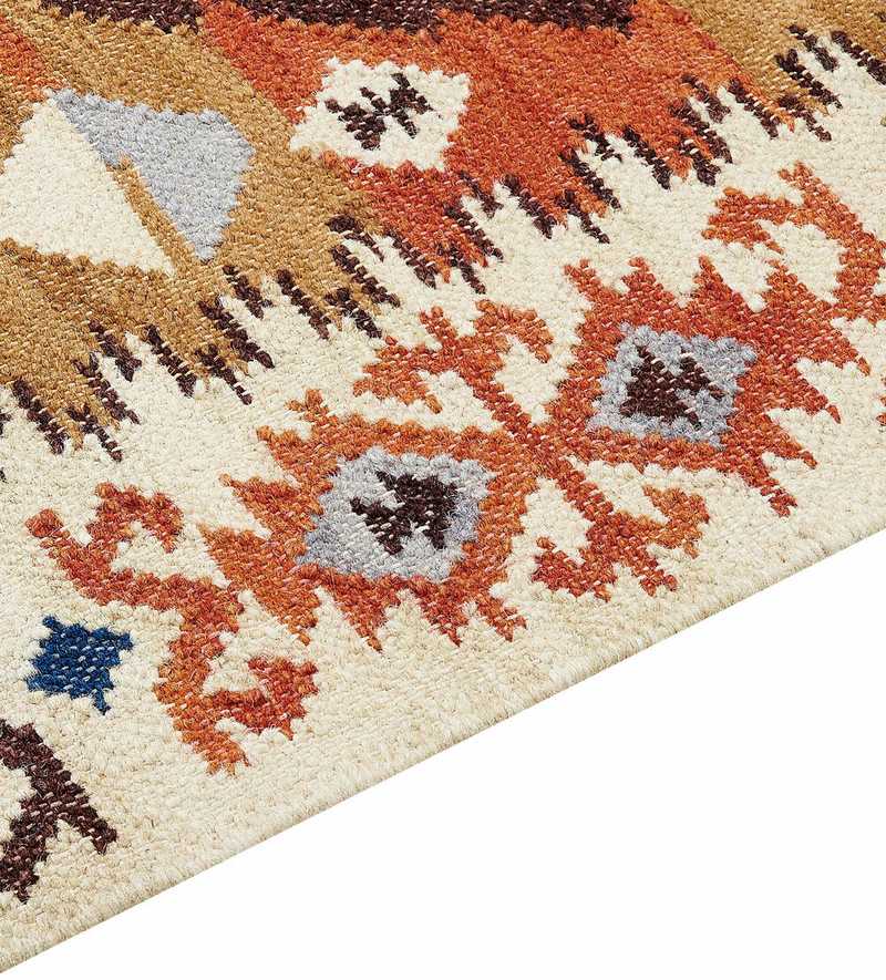 Beliani Kilim kilimas VOSKETAP spalvotas 160 x 230 cm vilnos