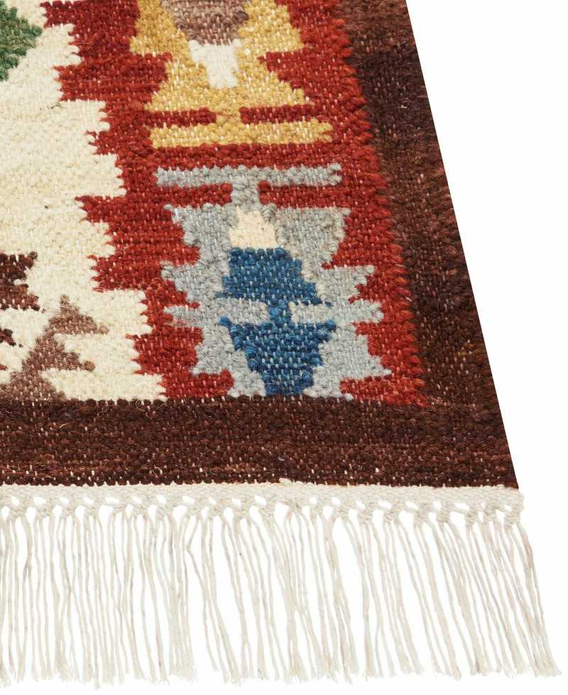 Beliani Kiliminis kilimas AREVIK spalvotas 80 x 150 cm iš vilnos
