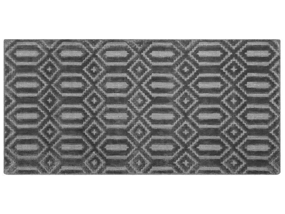 Beliani Dygas ADATEPE tamsiai pilkas 80 x 150 cm viskozė