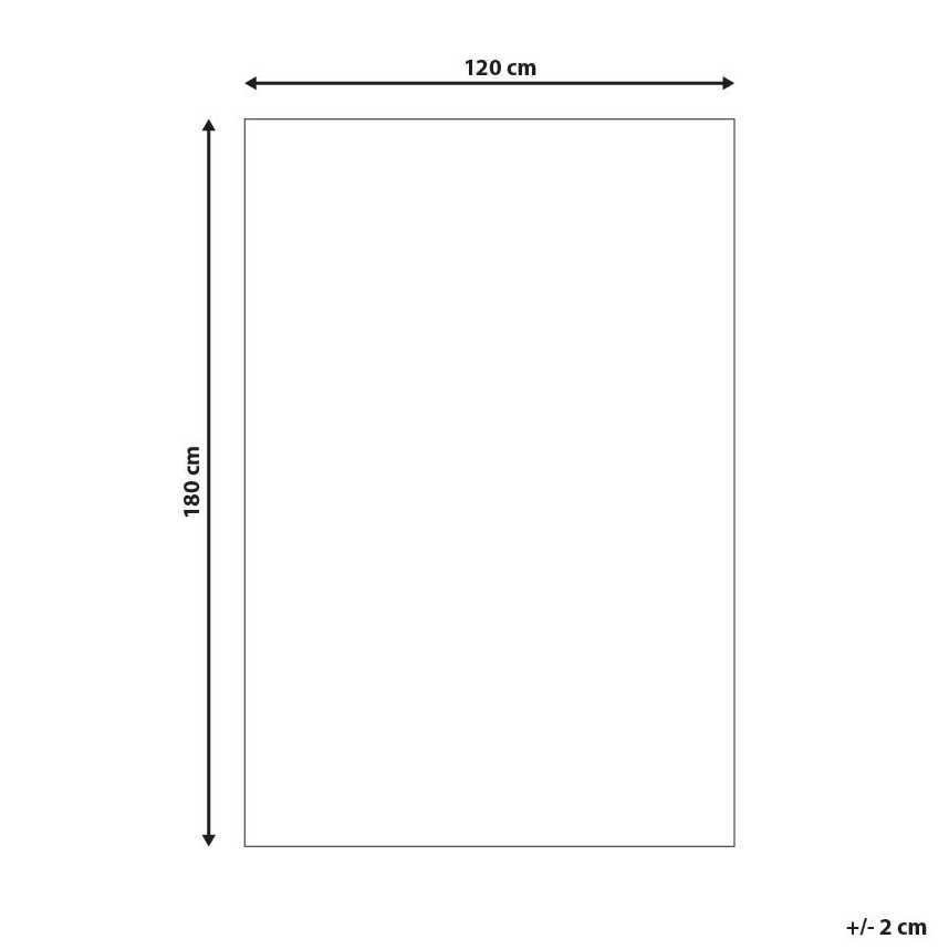 Beliani Lauko kilimas SAUGOR turkio spalvos 120 x 180 cm