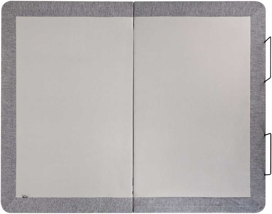 Lova Beliani Elektrinis lovos rėmas BRUNOY 160 x 200 cm pilkas