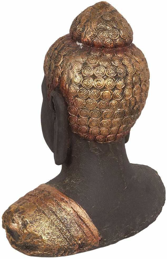 Beliani Dekoracinė figūrėlė Budda CARUM Keramika Juoda