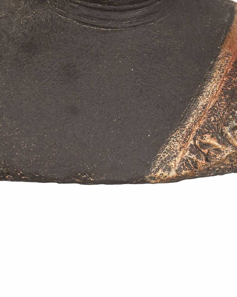 Beliani Dekoracinė figūrėlė Budda CARUM Keramika Juoda